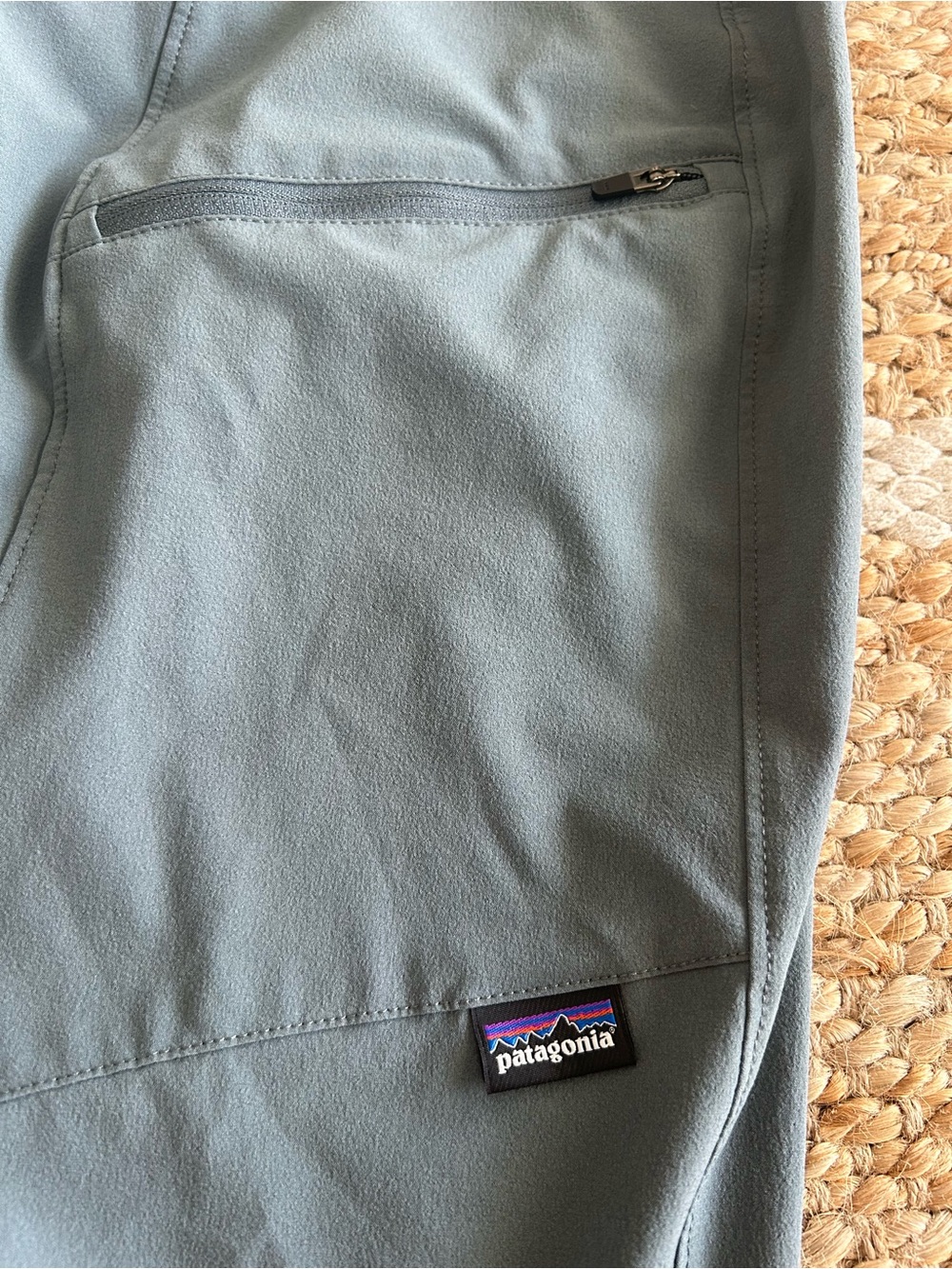 Patagonia Dirt Craft Bike Shorts Performance Stretch Shorts - Slate Green - Picture 12 of 13